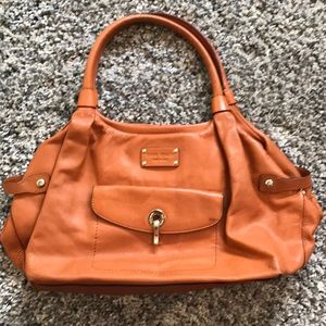 Kate Spade Brown Leather Shoulder Bag